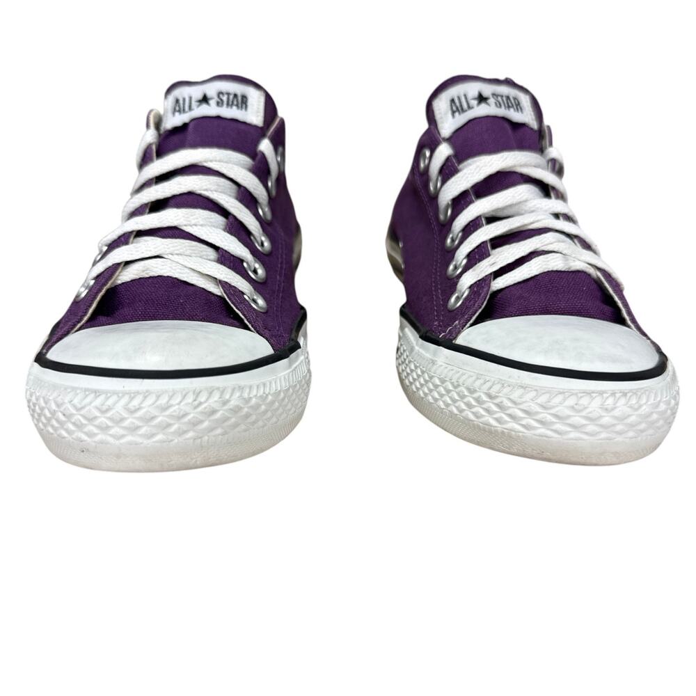 Converse All Star Low Top Purple Sneakers Mens 7 Womens 9 Chuck Taylor Canvas - Picture 5 of 12